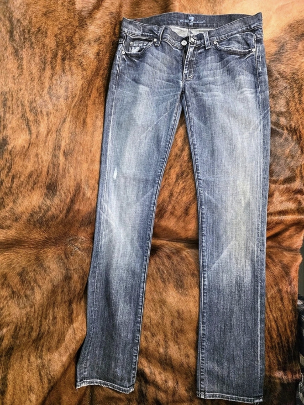 Vintage 7 For All Man Kind blue Jeans